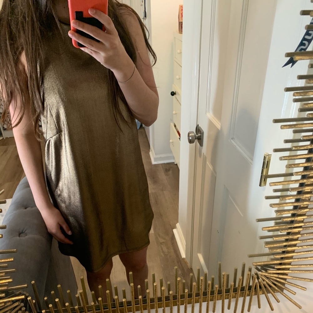 Gold Shiny Dres!!!!